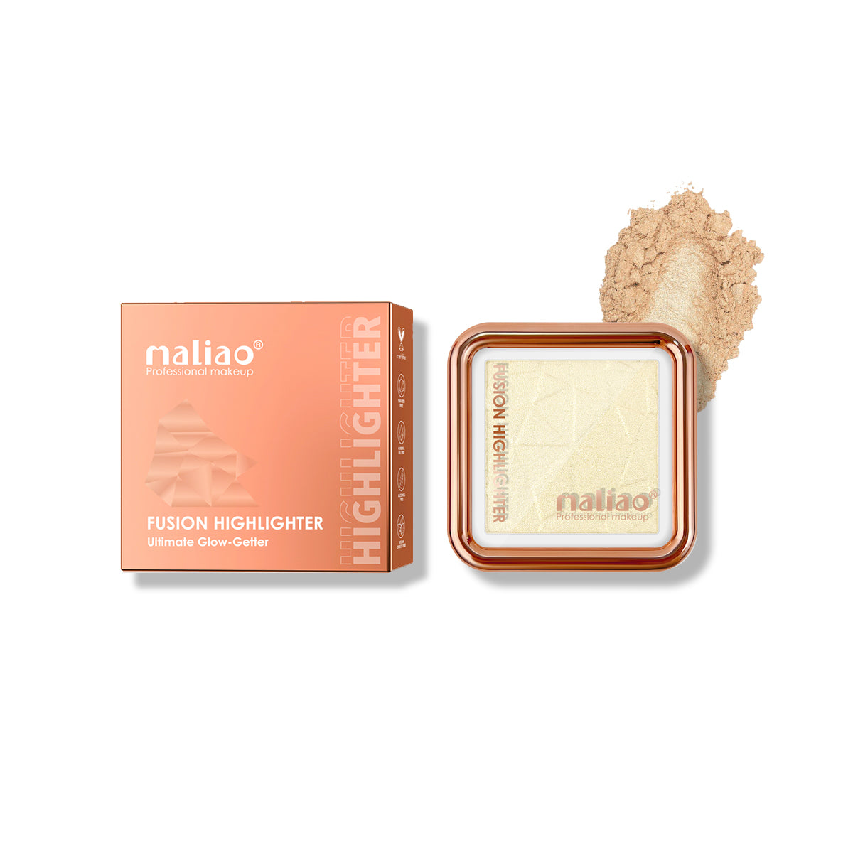 Maliao, TravelFriendly, IntenseRadiance, GlowGetter, BuildableCoverage, MakeupEssentials, Highlighter, UltimateGlow, RadiantFinish,
